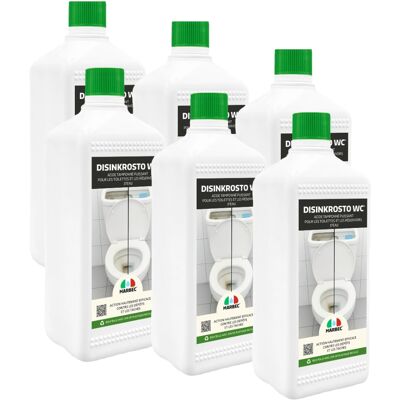 Marbec Gel Détartrant Wc Enlève Le Calcaire Tenace Et Les Auréoles Disinkrosto Wc® - Publicité Marbec Gel Détartrant Wc Enlève Le Calcaire Tenace Et Les Auréoles Disinkrosto Wc® - Publicité