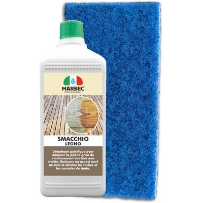 Marbec Smacchio Legno - Détachant Pour Bois - Publicité Marbec Smacchio Legno - Détachant Pour Bois - Publicité