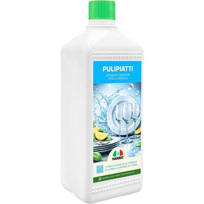 Marbec Détergent Concentré Pour Vaisselle Efficace À L'Eau Froide Pulipiatti - Publicité Marbec Détergent Concentré Pour Vaisselle Efficace À L'Eau Froide Pulipiatti - Publicité