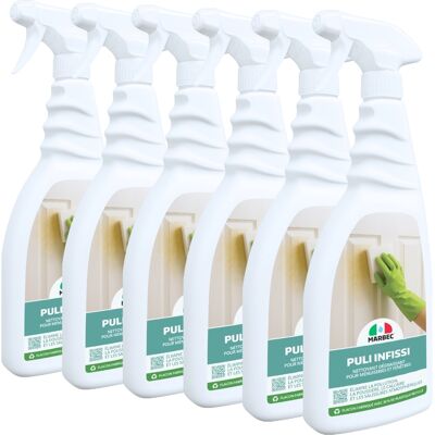 Marbec Puli Infissi Nettoyant Dégraissant Fenêtres Pvc Bois Métal - Publicité Marbec Puli Infissi Nettoyant Dégraissant Fenêtres Pvc Bois Métal - Publicité