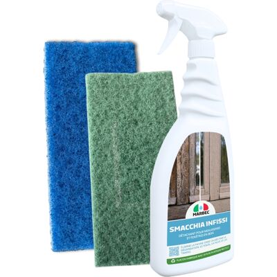 Marbec Smacchia Infissi Détachant Pour Menuiseries En Bois Grisées Récupération Facile - Publicité Marbec Smacchia Infissi Détachant Pour Menuiseries En Bois Grisées Récupération Facile - Publicité
