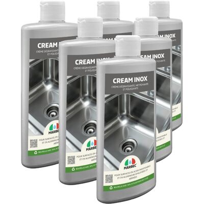 Marbec Crème Concentrée Spécifique Pour L’acier Inoxydable Et L’aluminium Cream Inox - Publicité Marbec Crème Concentrée Spécifique Pour L’acier Inoxydable Et L’aluminium Cream Inox - Publicité