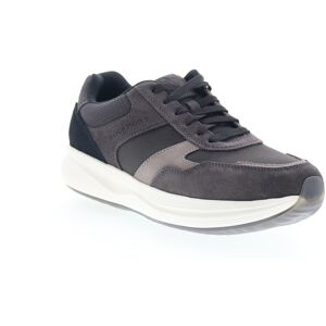 Rockport Dmx Corvin Baskets Pour Hommes En Suede Gris - Publicité Rockport Dmx Corvin Baskets Pour Hommes En Suede Gris - Publicité