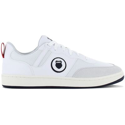 K-Swiss Classic K-Varsity Hommes Sneaker Blanc 09075-130 Sport Loisir Schuh Neuf - Publicité K-Swiss Classic K-Varsity Hommes Sneaker Blanc 09075-130 Sport Loisir Schuh Neuf - Publicité