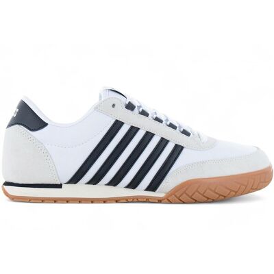 K-Swiss Vintage Trainer T - Hommes Sneaker Blanc 09463-168 Retro Loisirs Baskets - Publicité K-Swiss Vintage Trainer T - Hommes Sneaker Blanc 09463-168 Retro Loisirs Baskets - Publicité