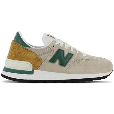 New Balance 990v1 Beige Vert Made in USA Sneakers - Publicité New Balance 990v1 Beige Vert Made in USA Sneakers - Publicité