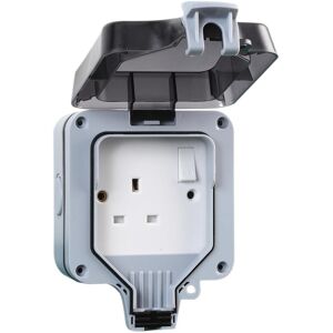 Pro Elec - Prise Extérieure Commutée, 1 Poste, 13a, Ip66 - Publicité Pro Elec - Prise Extérieure Commutée, 1 Poste, 13a, Ip66 - Publicité