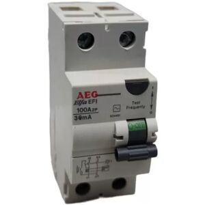 AEG 604451 Interrupteur Différentiel Efi 2p 100a 30ma 230v Efi 100//030-2 - Publicité AEG 604451 Interrupteur Différentiel Efi 2p 100a 30ma 230v Efi 100//030-2 - Publicité