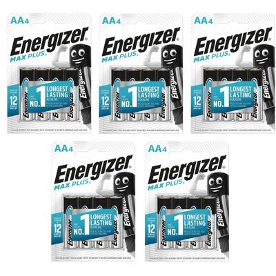 Energizer - Max Plus - AA - Alcaline - Batterie - Publicité Energizer - Max Plus - AA - Alcaline - Batterie - Publicité