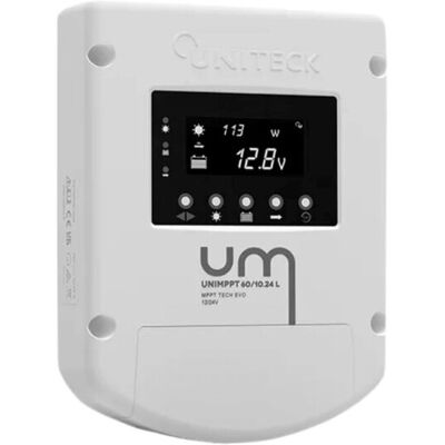 Régulateur De Charge Solaire Uniteck Mppt – 12/24v – 40 A – Lcd - Publicité Régulateur De Charge Solaire Uniteck Mppt – 12/24v – 40 A – Lcd - Publicité