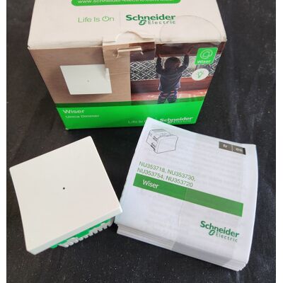 Interrupteur Variateur Universel Schneider Electric Wiser Unica Nu351518 Neuf - Publicité Interrupteur Variateur Universel Schneider Electric Wiser Unica Nu351518 Neuf - Publicité