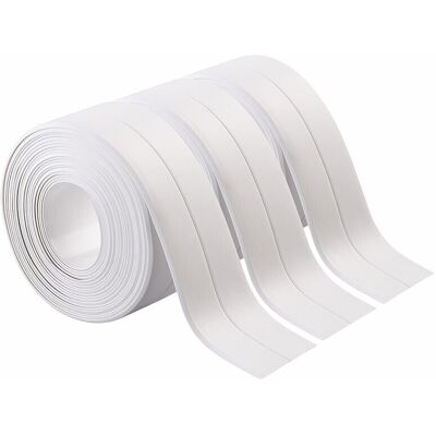3 Bandes D'Étanchéité 38 Mm X 3,3 M - Coloris Blanc - Agt - Publicité 3 Bandes D'Étanchéité 38 Mm X 3,3 M - Coloris Blanc - Agt - Publicité
