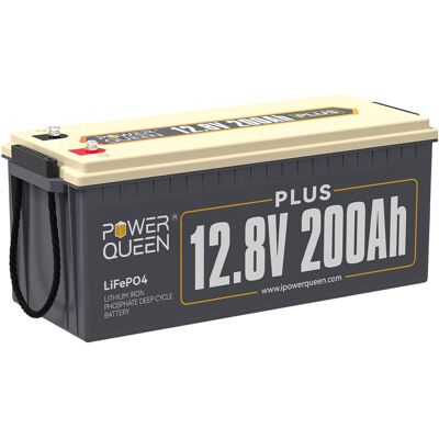 PowerQueen - LiFePO4 - 12V 200Ah - BMS 200A - Battery - Publicité PowerQueen - LiFePO4 - 12V 200Ah - BMS 200A - Battery - Publicité