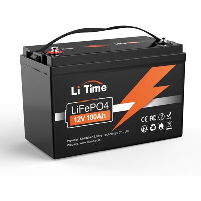 Litime 12v 100ah Lifepo4 Batterie Au Lithium 15,000 Cycles Profonds Pour Rv Marine - Publicité Litime 12v 100ah Lifepo4 Batterie Au Lithium 15,000 Cycles Profonds Pour Rv Marine - Publicité