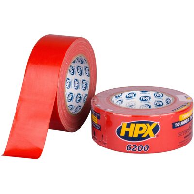 Ruban Adhesif Toile Rouge 48mm X 25m Hpx - Publicité Ruban Adhesif Toile Rouge 48mm X 25m Hpx - Publicité