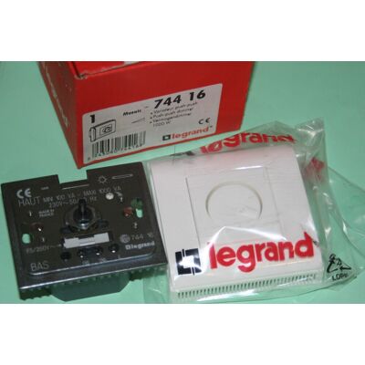 Legrand Mosaic 45 Variateur Push-Push Dimmer 1000w 74416 Ou 744 16 - Publicité Legrand Mosaic 45 Variateur Push-Push Dimmer 1000w 74416 Ou 744 16 - Publicité
