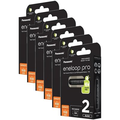 Panasonic - Eneloop Pro - AA - 2100mAh - Rechargeable battery - Publicité Panasonic - Eneloop Pro - AA - 2100mAh - Rechargeable battery - Publicité