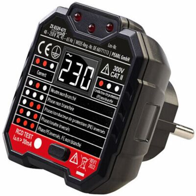 Testeur Rcd De Prises 48 V À 250 V - Revolt - Publicité Testeur Rcd De Prises 48 V À 250 V - Revolt - Publicité