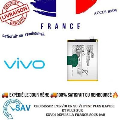 Batterie Battery Akku Premium Pour Vivo V23 5g B-T3 - Publicité Batterie Battery Akku Premium Pour Vivo V23 5g B-T3 - Publicité