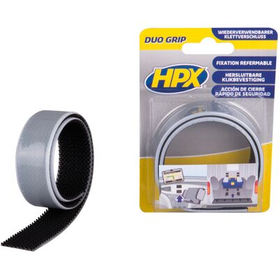 Duo Grip (Fixation À Clip Réajustable) - 25mm X 0,5m Hpx - Publicité Duo Grip (Fixation À Clip Réajustable) - 25mm X 0,5m Hpx - Publicité