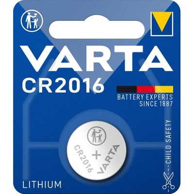 Varta CR2016 - Batterie au lithium 3V haute performance - Publicité Varta CR2016 - Batterie au lithium 3V haute performance - Publicité