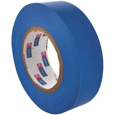 Emos Ruban Isolant Pour Câble Pvc 20 M / 19 Mm Bleu - Publicité Emos Ruban Isolant Pour Câble Pvc 20 M / 19 Mm Bleu - Publicité
