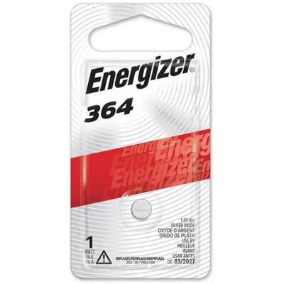 Energizer Pile Bouton Oxyde D’argent 364 1,55 V, 1 Pcs - Publicité Energizer Pile Bouton Oxyde D’argent 364 1,55 V, 1 Pcs - Publicité