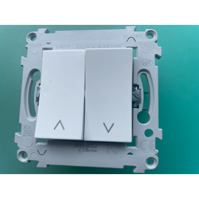 Commande De Moteur Volet Roulant 12v Schneider Alvais Alb8288 - Publicité Commande De Moteur Volet Roulant 12v Schneider Alvais Alb8288 - Publicité