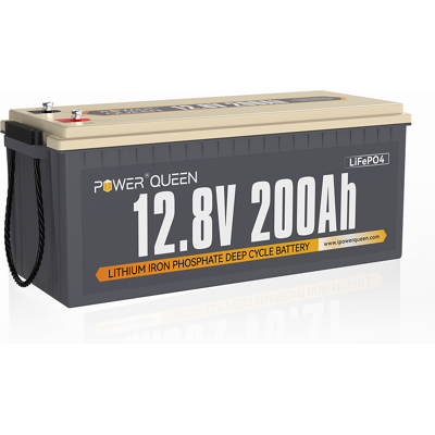 Powerqueen Power Queen Batterie Lithium12v 200ah Batterie Lifepo4 Avec Bms 100a Pour Marine - Publicité Powerqueen Power Queen Batterie Lithium12v 200ah Batterie Lifepo4 Avec Bms 100a Pour Marine - Publicité