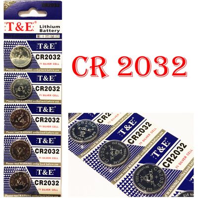T&e Lot 50 Pile Bouton Cr2032 Lithium 3v Date Péremption: 12/2026 - Publicité T&e Lot 50 Pile Bouton Cr2032 Lithium 3v Date Péremption: 12/2026 - Publicité