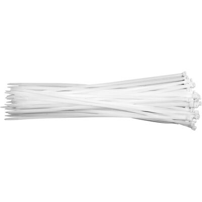 Sans Marque Bandes Plastiques 300x7,6 50pcs Blanc Yt-70631 Yato - Publicité Sans Marque Bandes Plastiques 300x7,6 50pcs Blanc Yt-70631 Yato - Publicité