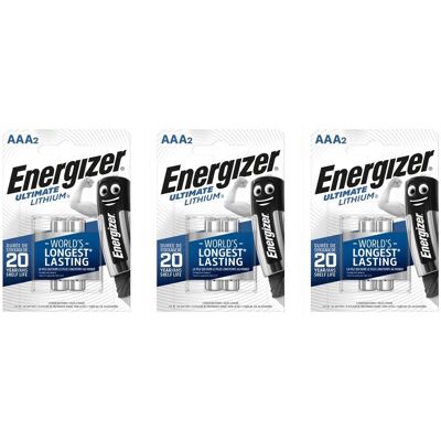 Energizer - L92 - AAA - Ultimate Lithium - Batterie - Publicité Energizer - L92 - AAA - Ultimate Lithium - Batterie - Publicité