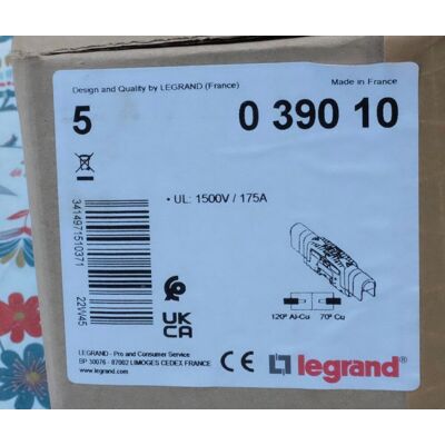 1x Legrand 0 390 10 Bloc De Jonction De Puissance Viking Pas 42mm. 039010. Publicité 1x Legrand 0 390 10 Bloc De Jonction De Puissance Viking Pas 42mm. 039010. Publicité