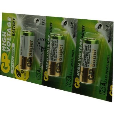 Pack De 5 Piles Gp Pour Divers A23s - Publicité Pack De 5 Piles Gp Pour Divers A23s - Publicité