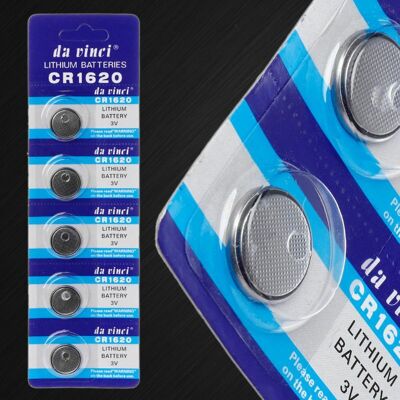 Da Vinci - CR1620 - Pack 10 - Batterie - Publicité Da Vinci - CR1620 - Pack 10 - Batterie - Publicité