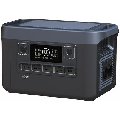 Batterie Nomade Et Convertisseur Solaire Hsg-1300 1920 wh / 2400 w - Revolt - Publicité Batterie Nomade Et Convertisseur Solaire Hsg-1300 1920 wh / 2400 w - Revolt - Publicité