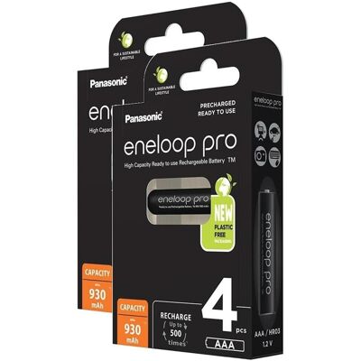 Panasonic - Eneloops Pro - 2 packs - Publicité Panasonic - Eneloops Pro - 2 packs - Publicité