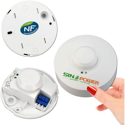 Sinopower Interrupteur Détecteur De Mouvement Automatique Capteur Radar Hyper Fréquence Hf - Publicité Sinopower Interrupteur Détecteur De Mouvement Automatique Capteur Radar Hyper Fréquence Hf - Publicité