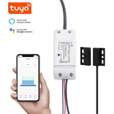 1035 Relais Tuya Pour Contrôle Smart De Porte De Garage Wifi Capteur Ouvert/fermé - Publicité 1035 Relais Tuya Pour Contrôle Smart De Porte De Garage Wifi Capteur Ouvert/fermé - Publicité