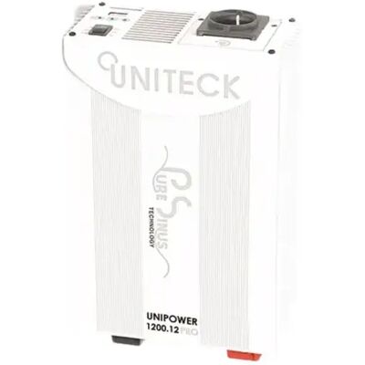 Convertisseur Uniteck 12/230v – 1200 W – Pur Sinus - Publicité Convertisseur Uniteck 12/230v – 1200 W – Pur Sinus - Publicité