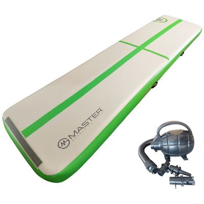 Sans Marque Piste Acrobatique Airtrack Master 400 X 100 X 20 Cm - Verte - Publicité Sans Marque Piste Acrobatique Airtrack Master 400 X 100 X 20 Cm - Verte - Publicité