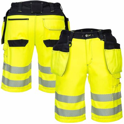 Portwest Short De Sécurité Pw3 Et Pantalon De Travail D'Avertissement 34 - Publicité Portwest Short De Sécurité Pw3 Et Pantalon De Travail D'Avertissement 34 - Publicité