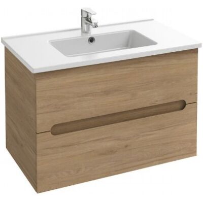 Jacob Delafon Meuble Salle De Bain 100 Cm 2 Tiroirs Avec Vasque - Chêne Colorado - Ola Up Jac - Publicité Jacob Delafon Meuble Salle De Bain 100 Cm 2 Tiroirs Avec Vasque - Chêne Colorado - Ola Up Jac - Publicité
