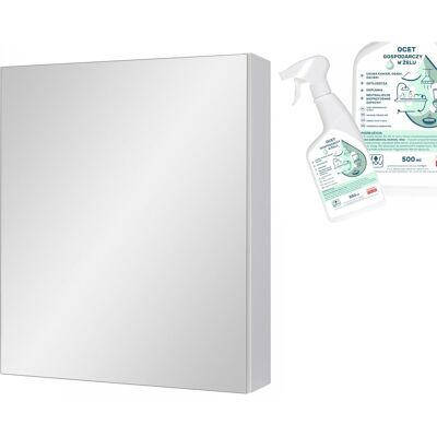 Sans Marque Armoire À Glace 50 Cm Ida Am-Msl-503-07 Gel De Vinaigre Ménager Gratuit - Publicité Sans Marque Armoire À Glace 50 Cm Ida Am-Msl-503-07 Gel De Vinaigre Ménager Gratuit - Publicité