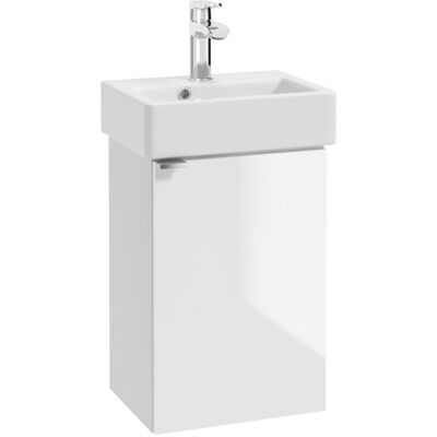 Sans Marque Meuble Vasque Blanc Virginia D40 - Publicité Sans Marque Meuble Vasque Blanc Virginia D40 - Publicité