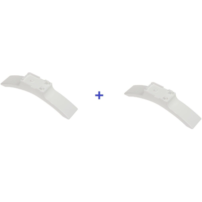 DeLonghi Kit 2 Pieds De Béquille Blanc Pour Poêle Éléctrique Hsx2320 2324 3320s - Publicité DeLonghi Kit 2 Pieds De Béquille Blanc Pour Poêle Éléctrique Hsx2320 2324 3320s - Publicité