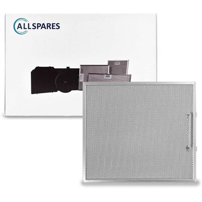 Filtre À Graisse En Métal 300x266mm 481948048172 Par Allspares - Publicité Filtre À Graisse En Métal 300x266mm 481948048172 Par Allspares - Publicité