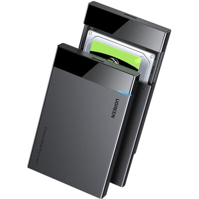 Boîtier externe Ugreen HDD SATA 2,5'' USB-C 6TB - Publicité Boîtier externe Ugreen HDD SATA 2,5'' USB-C 6TB - Publicité