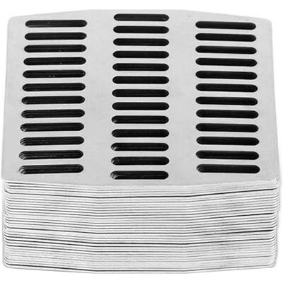 Sodial 30 Pièces De -Trous Pour Murs En Briques, Grilles En Acier Inoxydable Pour 4937 - Publicité Sodial 30 Pièces De -Trous Pour Murs En Briques, Grilles En Acier Inoxydable Pour 4937 - Publicité