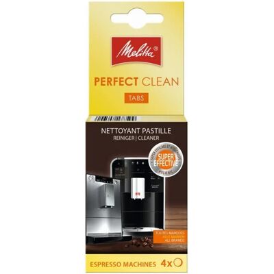 Melitta Pastilles Nettoyantes (4x1,8g) Perfect Clean Pour Machine À Expresso Aut - Publicité Melitta Pastilles Nettoyantes (4x1,8g) Perfect Clean Pour Machine À Expresso Aut - Publicité